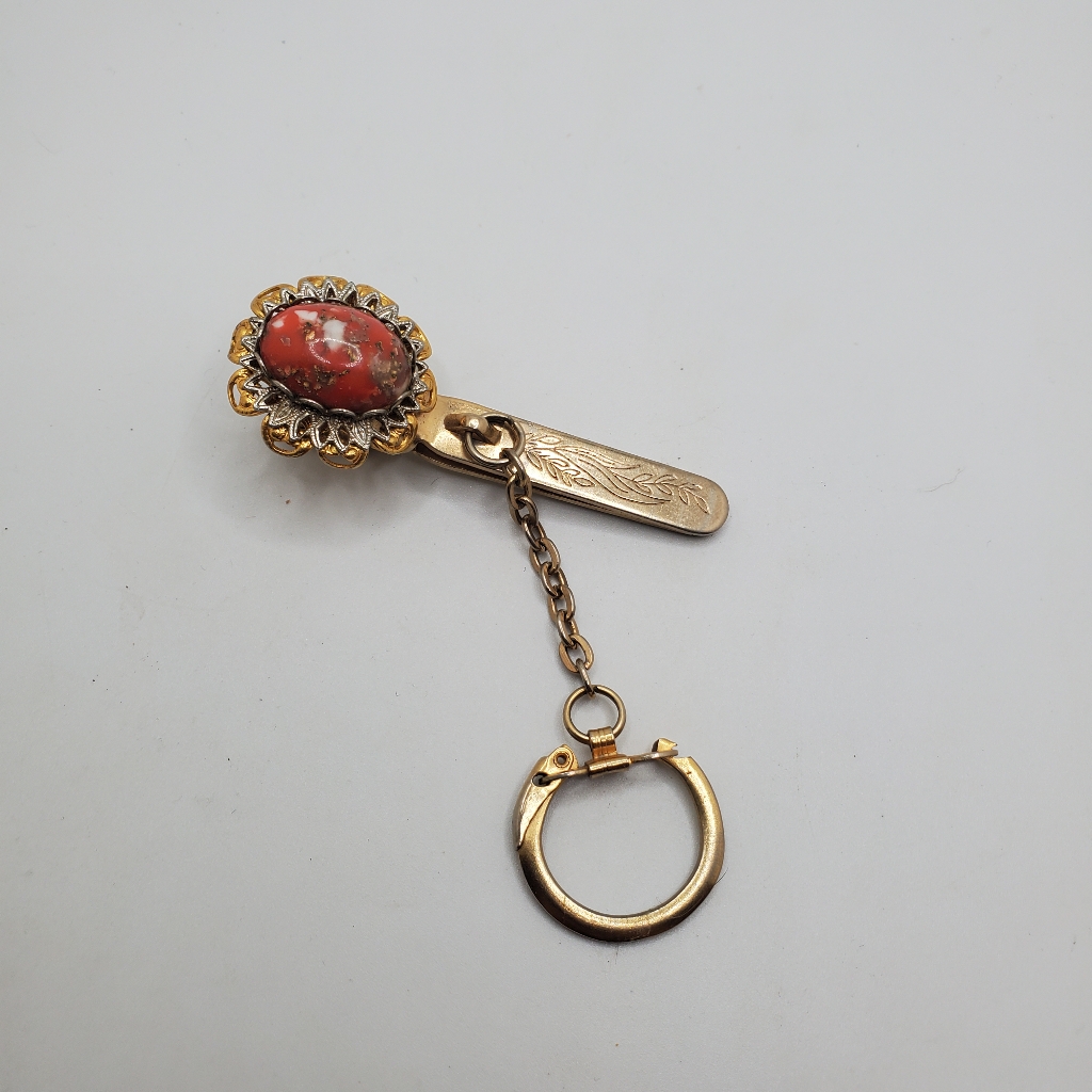 Vintage Keychain Card Holder